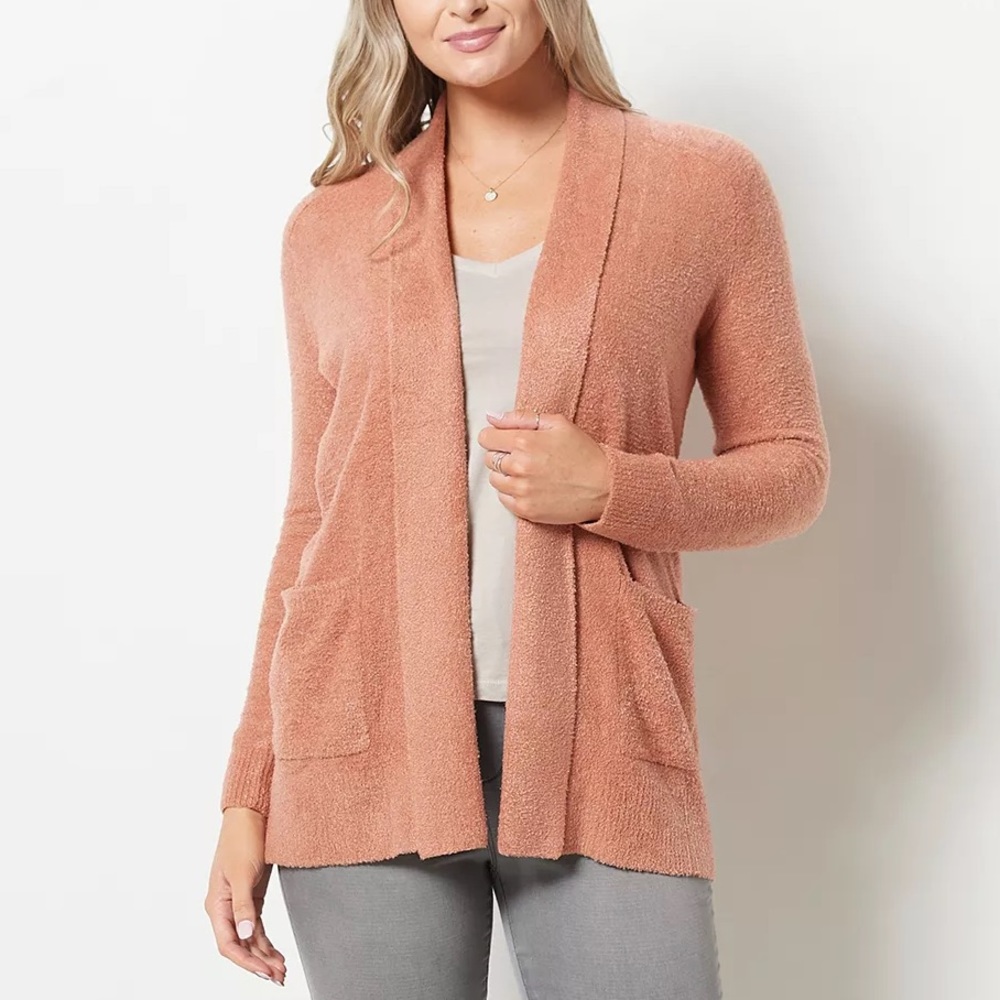 Barefoot Dreams CozyChic Lite Saddle Sleeve Cardigan